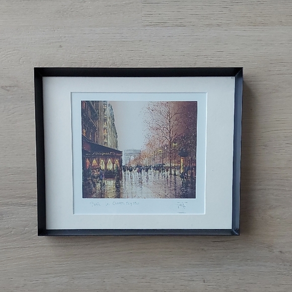 Picture Frame Wall Art of Paris Cityscapes - Picture 2 of 11